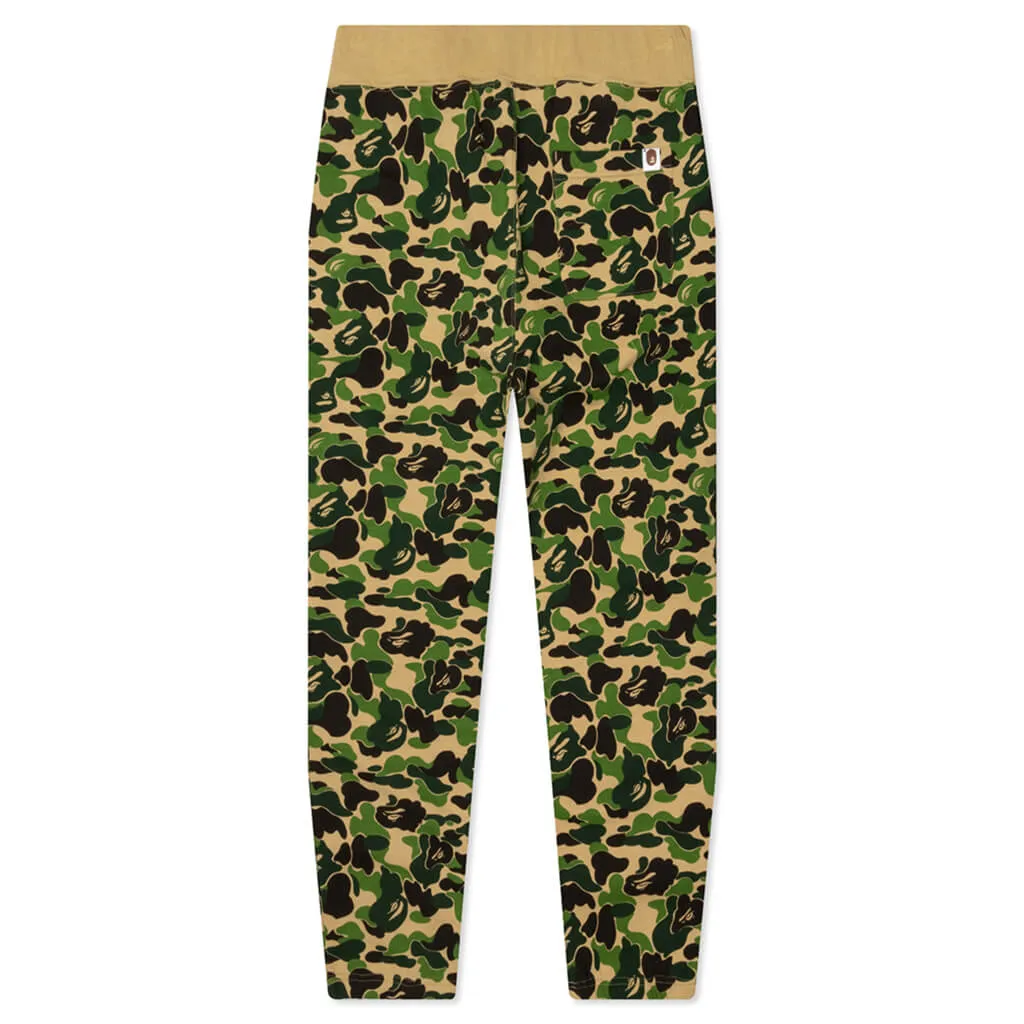 Abc Camo Sweat Pants - Green