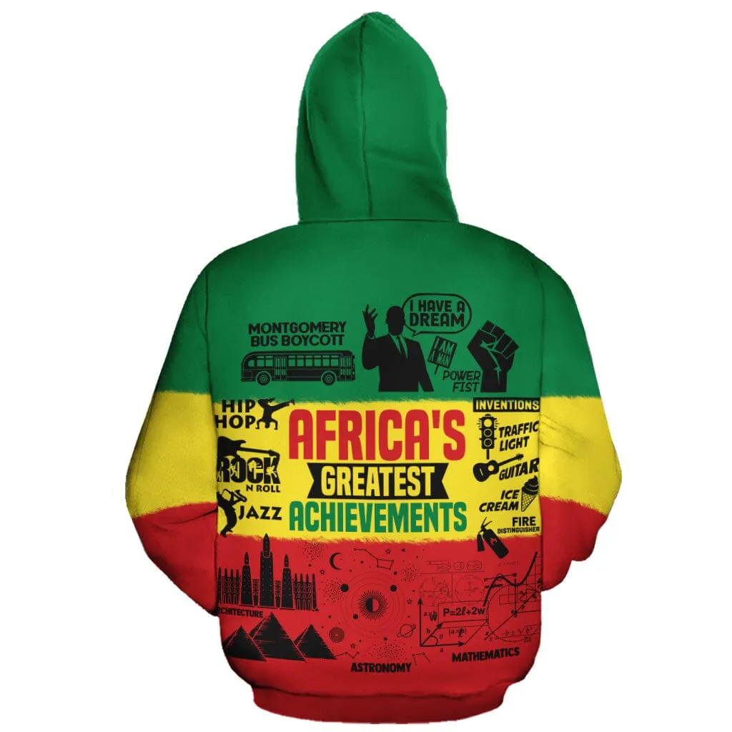 Africa's Greatest Achievements All-over Hoodie