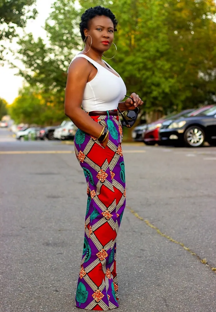 Ankara Print | Boot Cut Pants