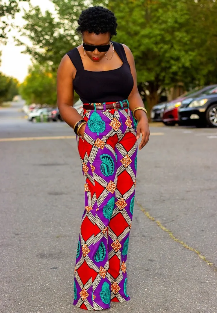 Ankara Print | Boot Cut Pants