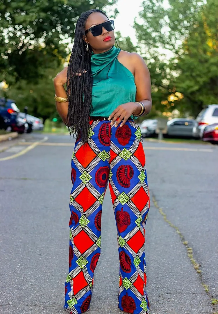 Ankara Print | Boot Cut Pants