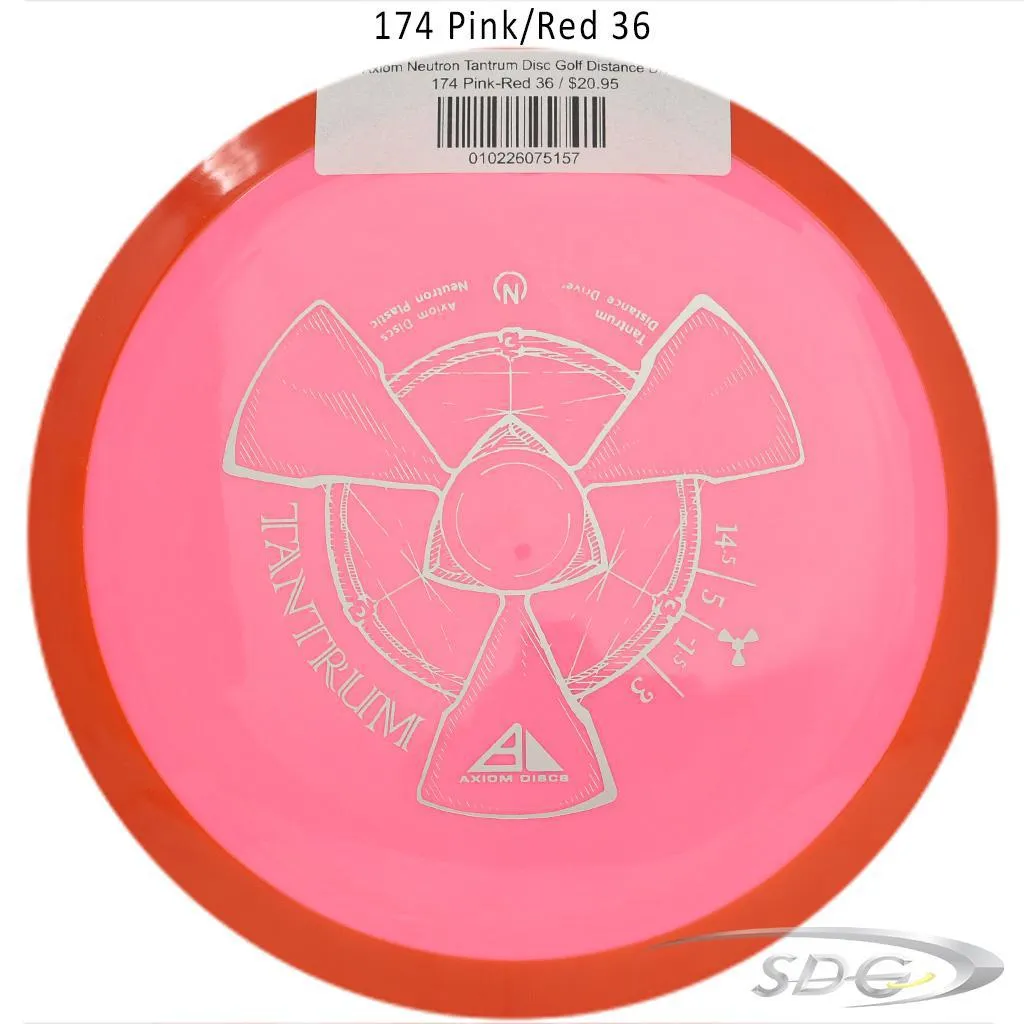 Axiom Neutron Tantrum Disc Golf Distance Driver*