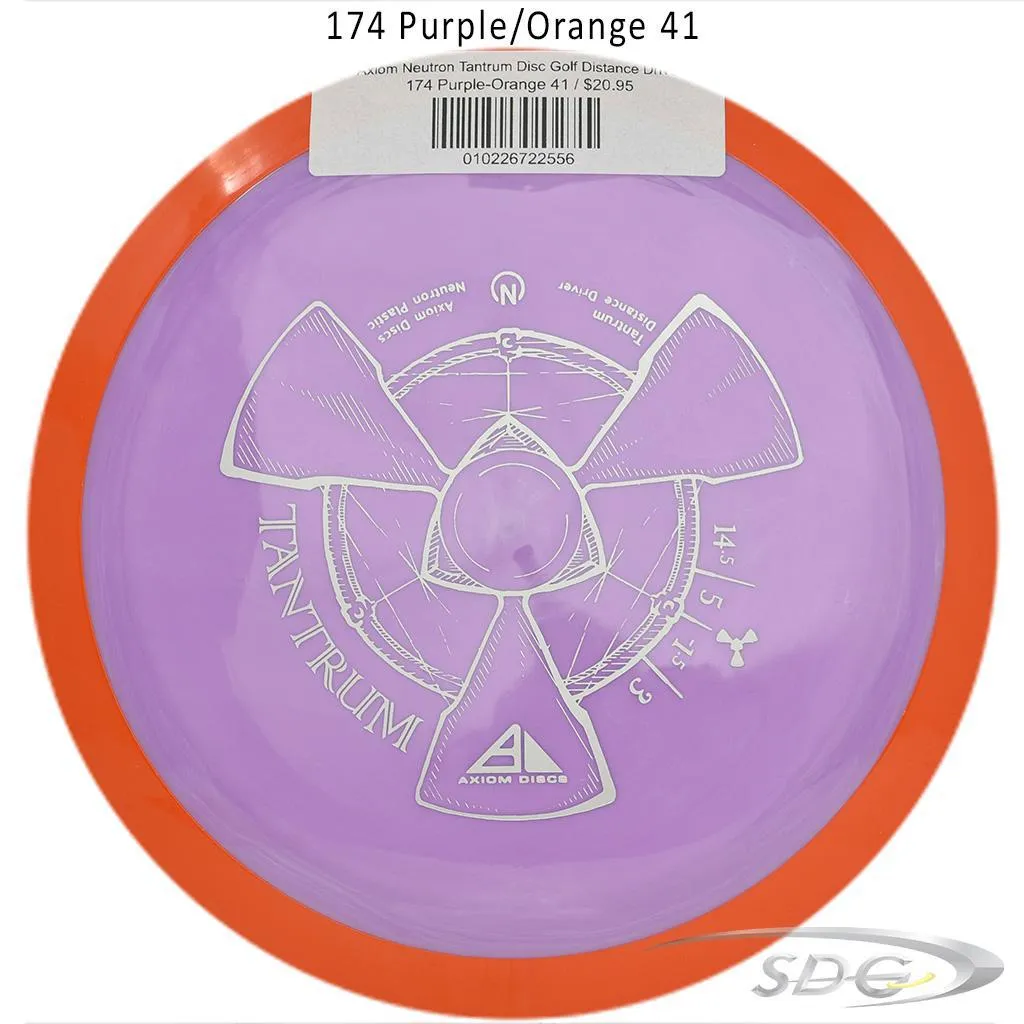 Axiom Neutron Tantrum Disc Golf Distance Driver*