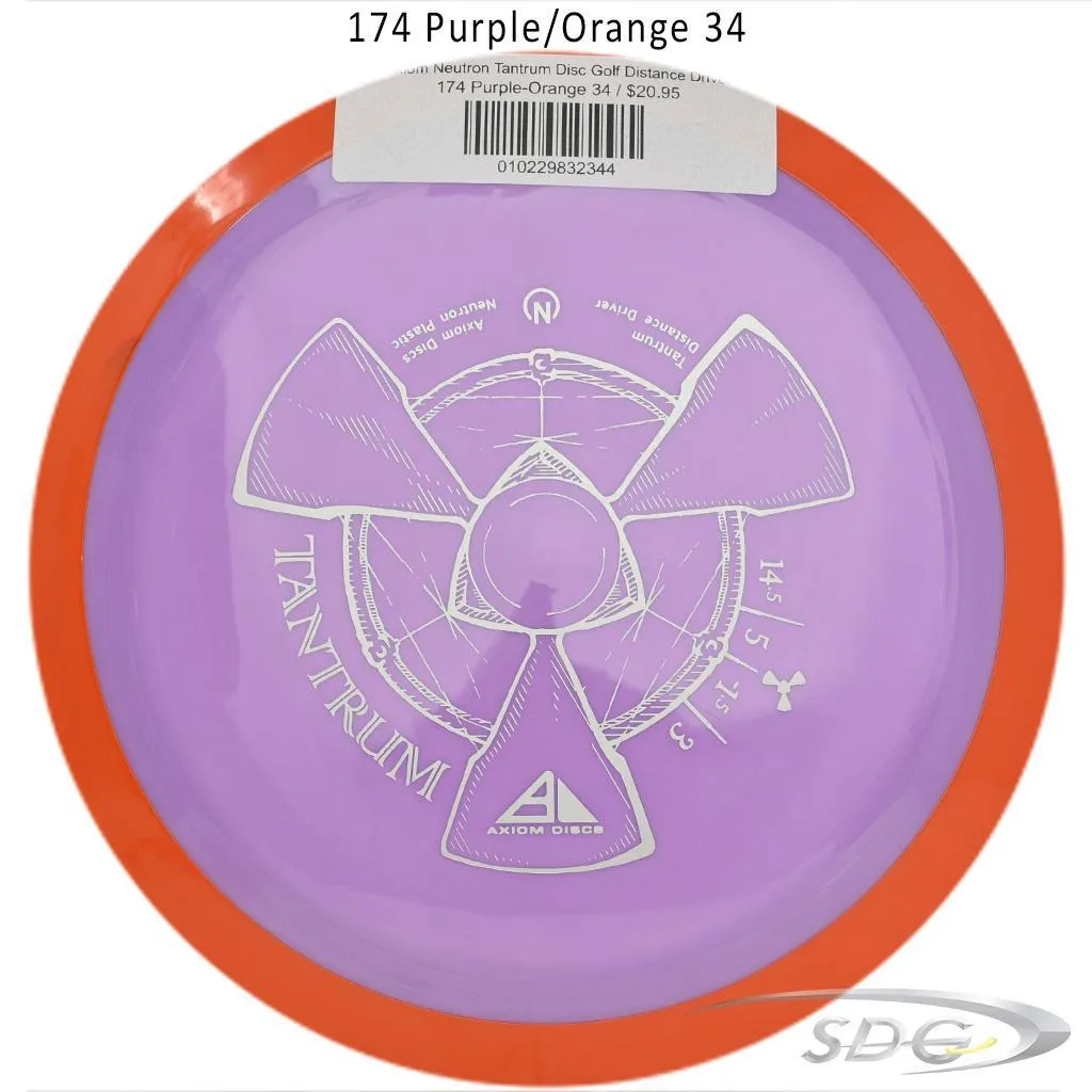 Axiom Neutron Tantrum Disc Golf Distance Driver*