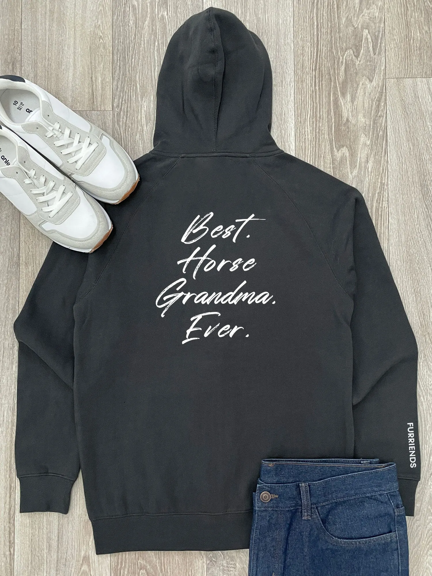 Best. Horse Grandma. Ever. Zip Front Hoodie