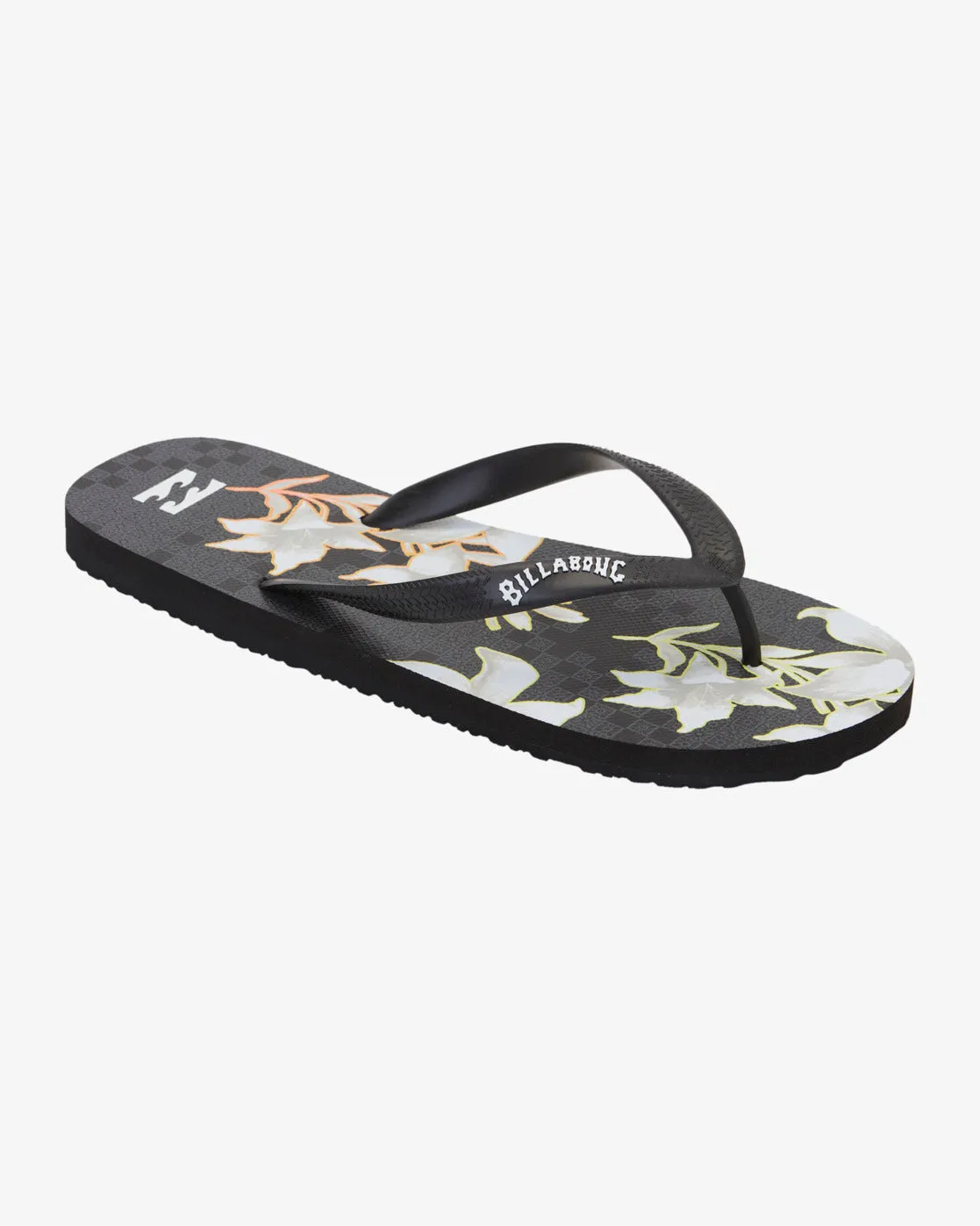 Billabong Mens Tides Beach Flip-Flops - Black