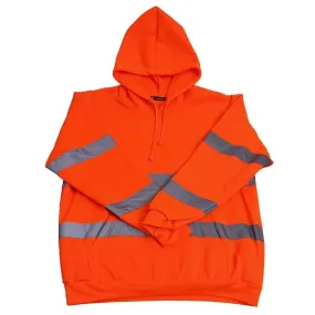 Blackrock Hi Vis Orange Hooded Sweatshirt