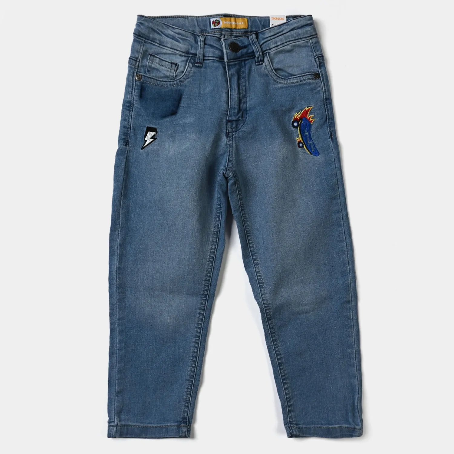 Boys Denim Pant Revers -LT.Blue