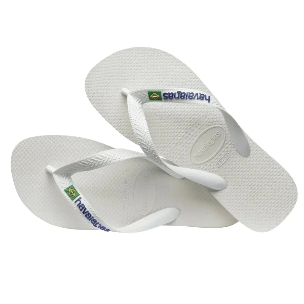 brazil logo sandal