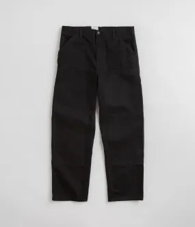 Carhartt Denim Double Knee Pants - Black Rinsed