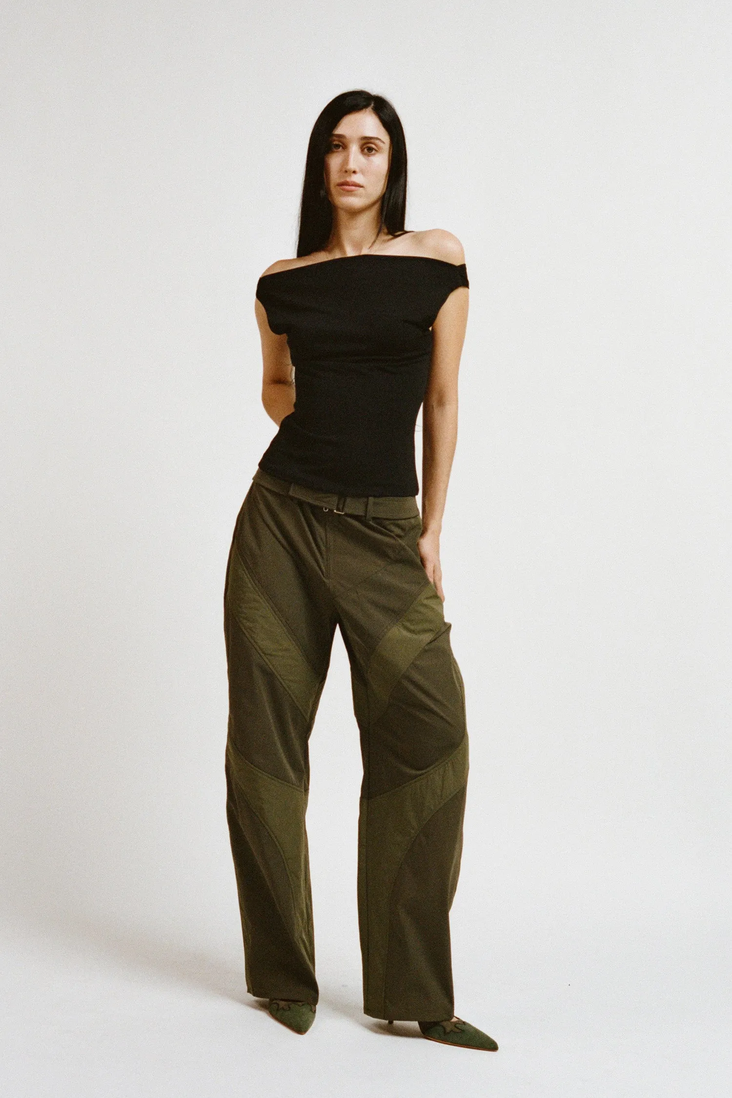 CASEY PANT - OLIVE