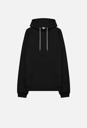 Cashmere Fleece Beach Hoodie / Black