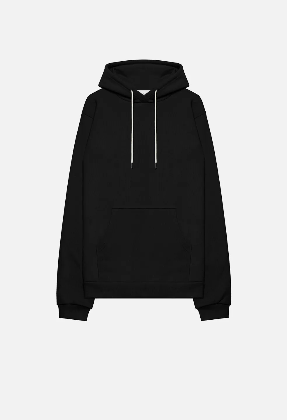 Cashmere Fleece Beach Hoodie / Black