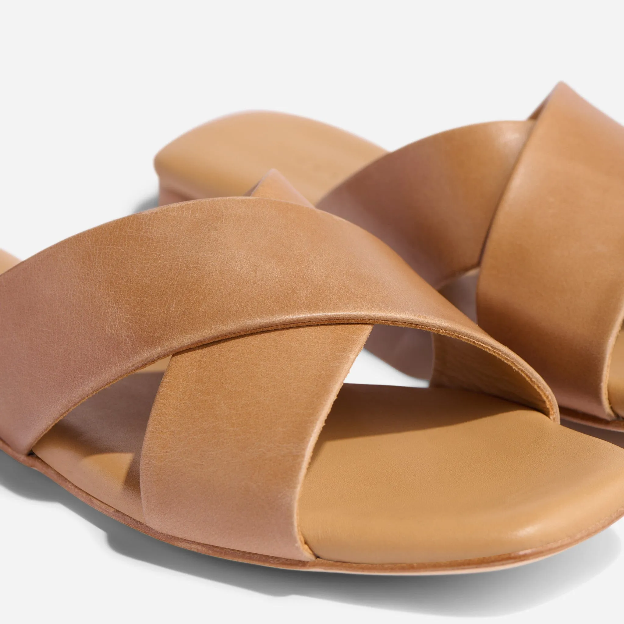 Catalina Slide Sandal Almond