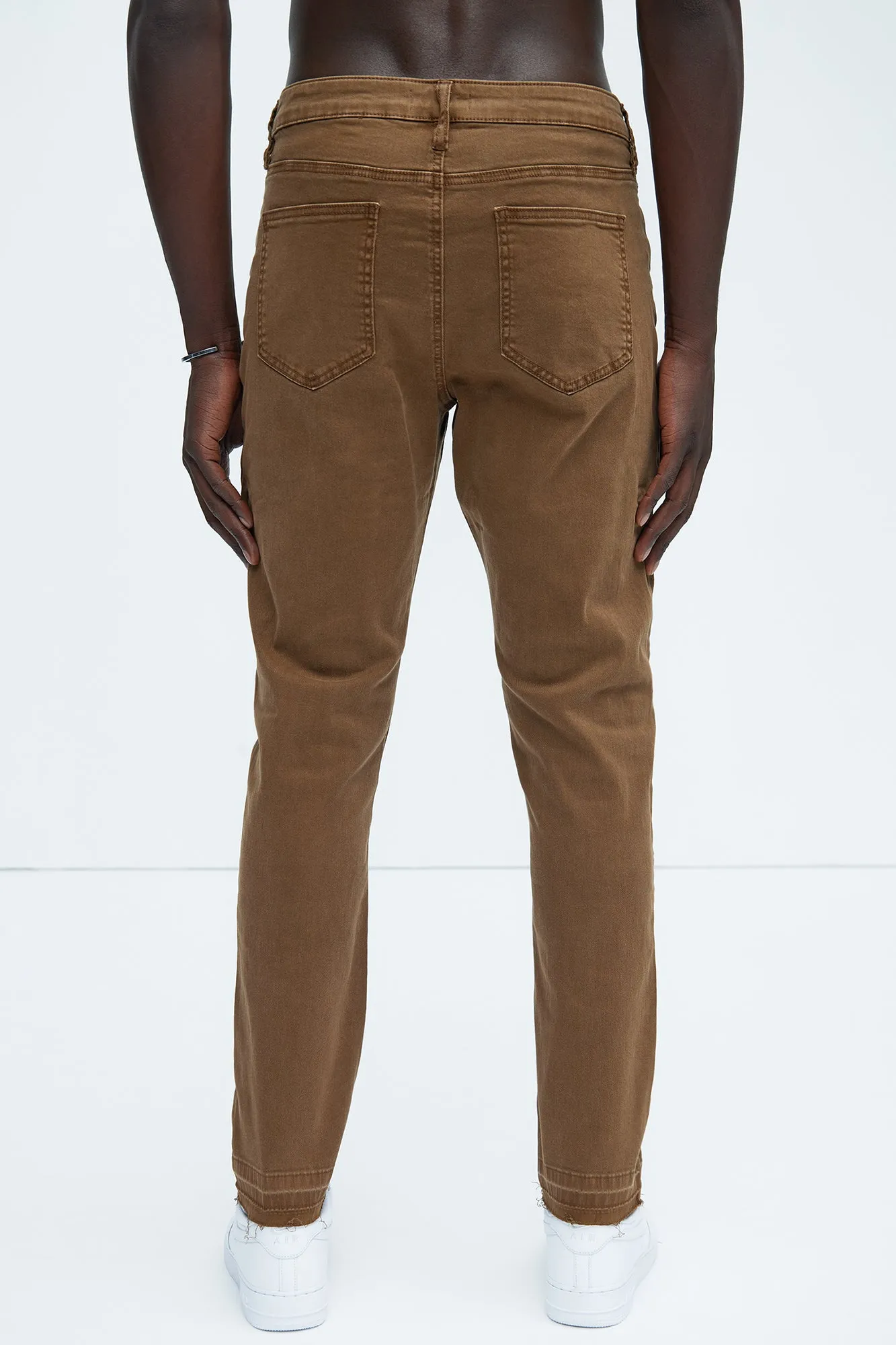 Colter Slim Pants - Dark Brown