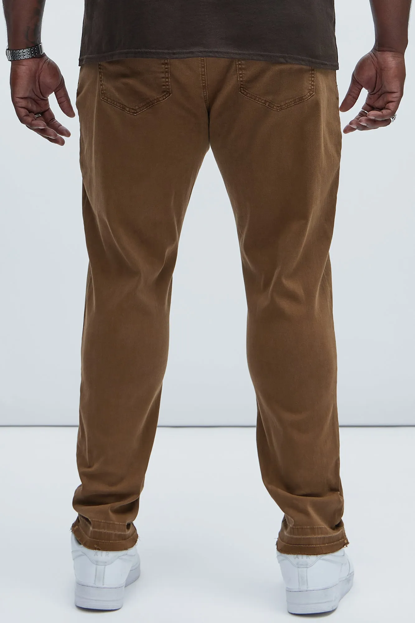 Colter Slim Pants - Dark Brown