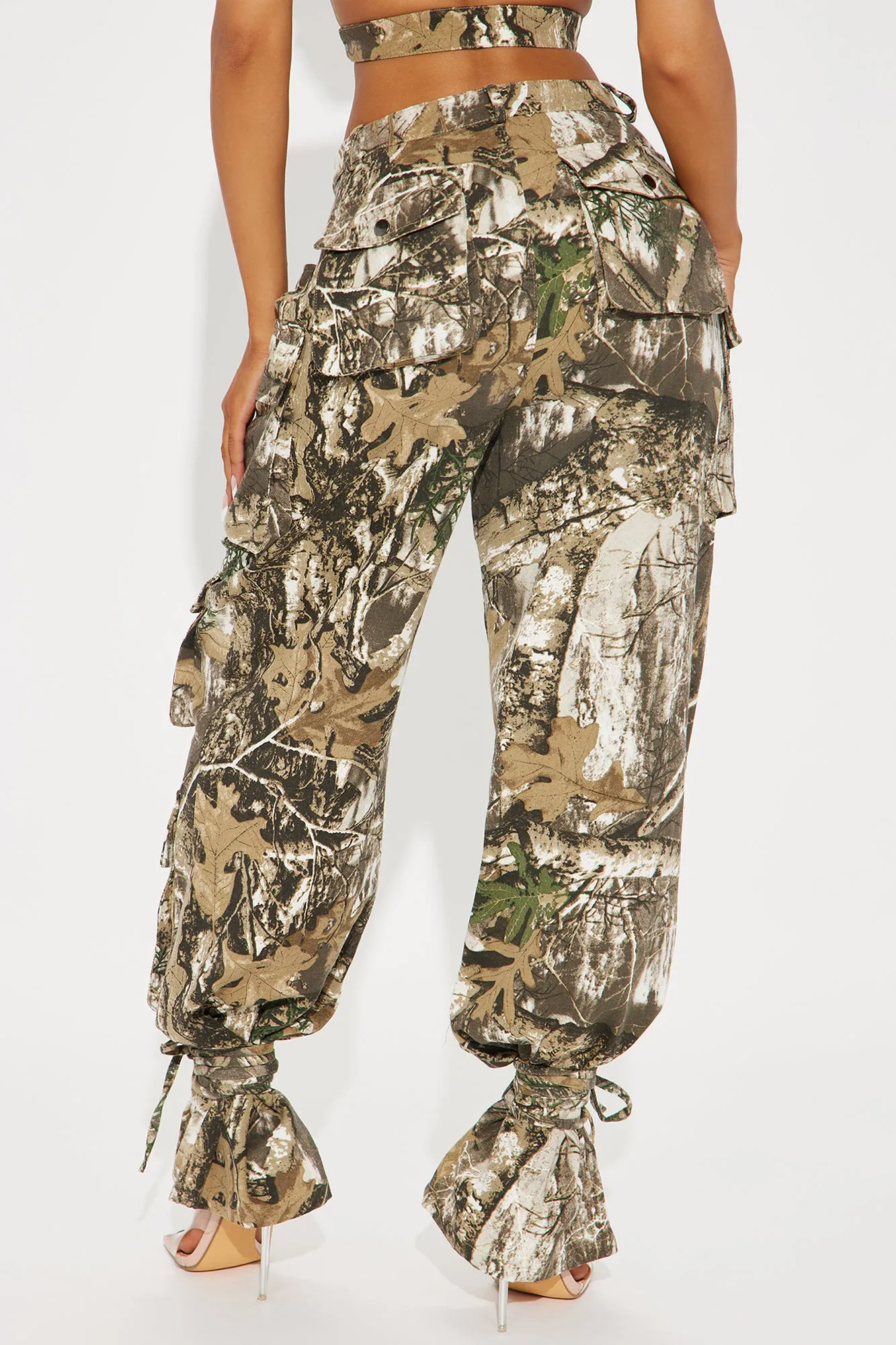 Come Find Me Camo Cargo Pant - Olive/combo