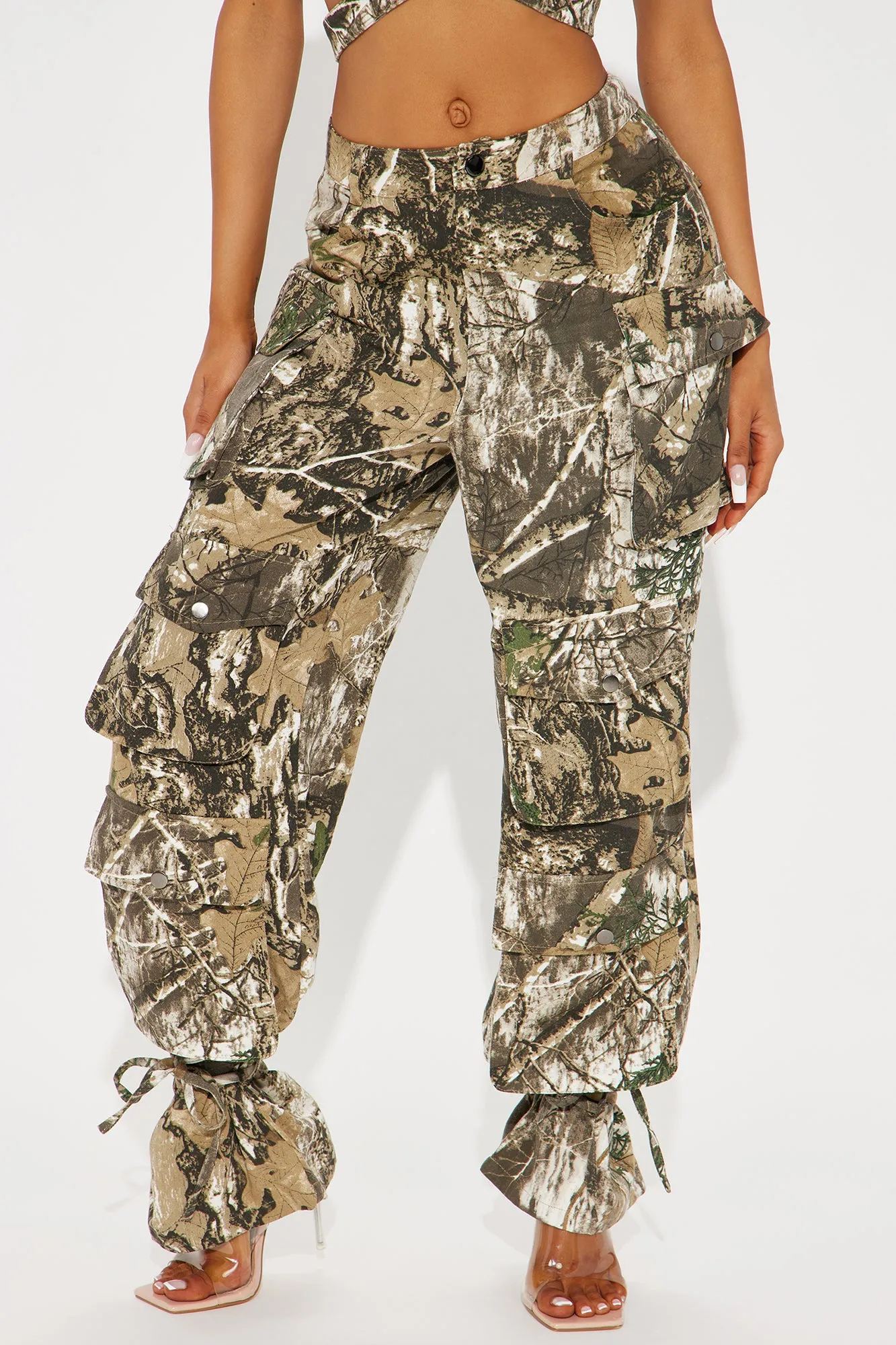 Come Find Me Camo Cargo Pant - Olive/combo