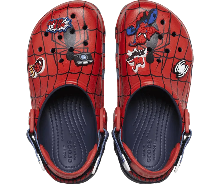 Crocs Kids Marvel Team Spider-Man All-Terrain Clog - Navy