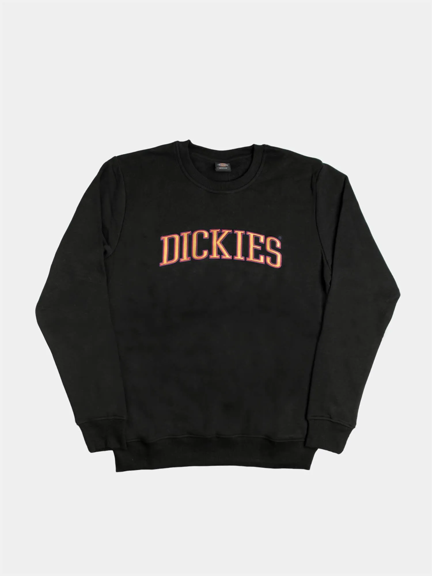 Dickies Collegiate Tri-Colour Crewneck Sweater - Black