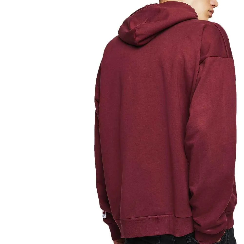 Diesel S-DIVISION-D Hoodie - Burgundy