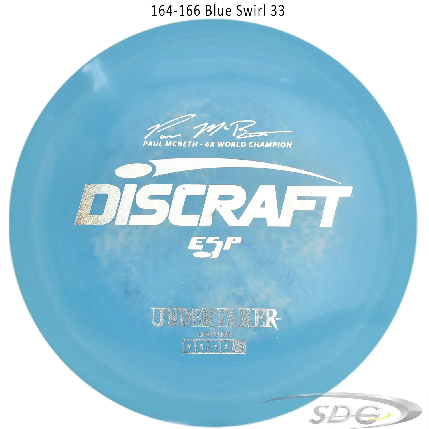 Discraft ESP Undertaker 6X Paul McBeth Signature Series Disc Golf Distance Driver