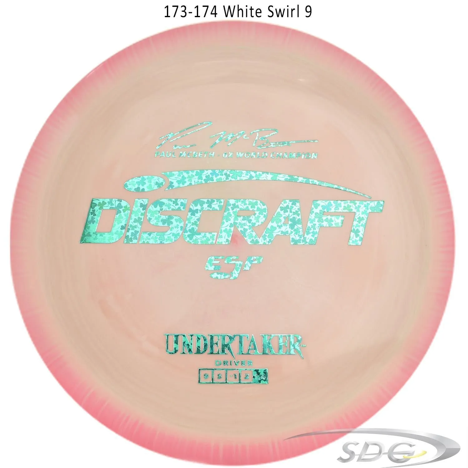 Discraft ESP Undertaker 6X Paul McBeth Signature Series Disc Golf Distance Driver