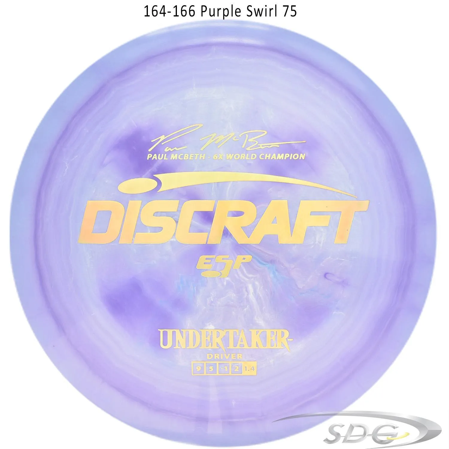 Discraft ESP Undertaker 6X Paul McBeth Signature Series Disc Golf Distance Driver