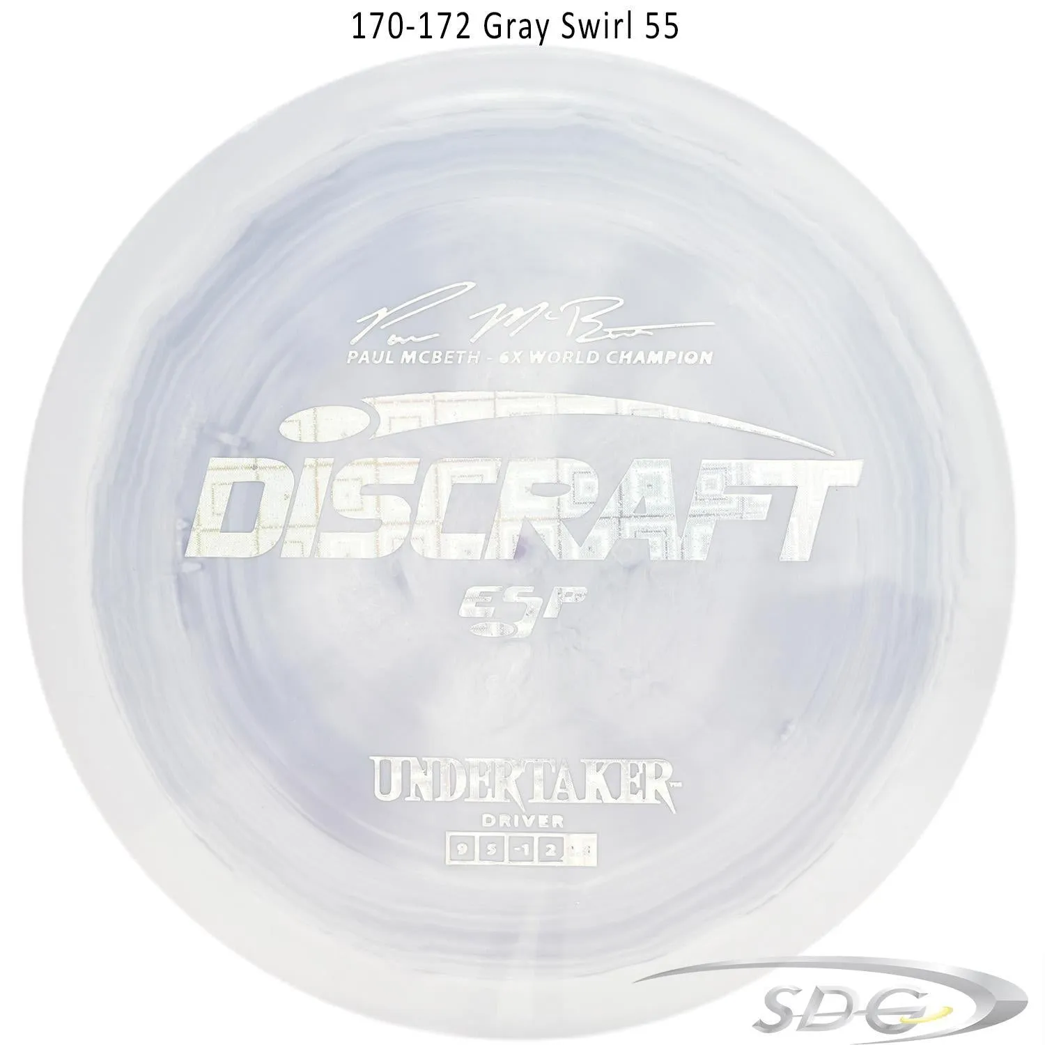 Discraft ESP Undertaker 6X Paul McBeth Signature Series Disc Golf Distance Driver