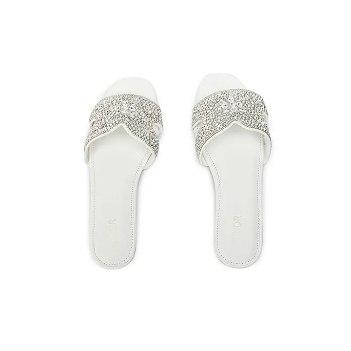 Embellished Diamante Slides MY 306