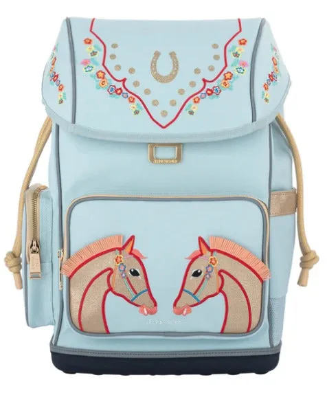 Ergonomic School Backpack - Cavalerie Florale