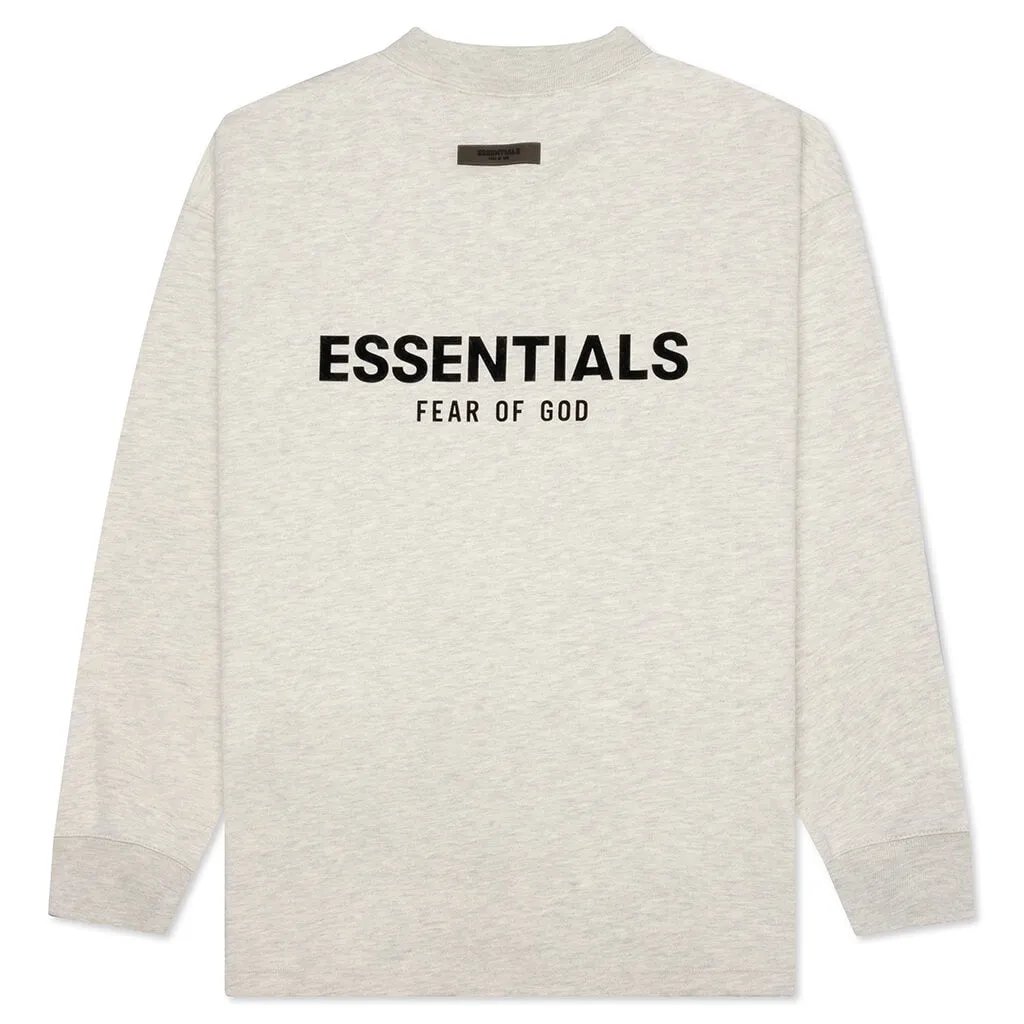 Essentials Core Relaxed Crewneck - Light Oatmeal