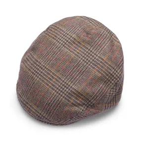 Fox Salisbury Glen Check Fixed Brim Flat Cap