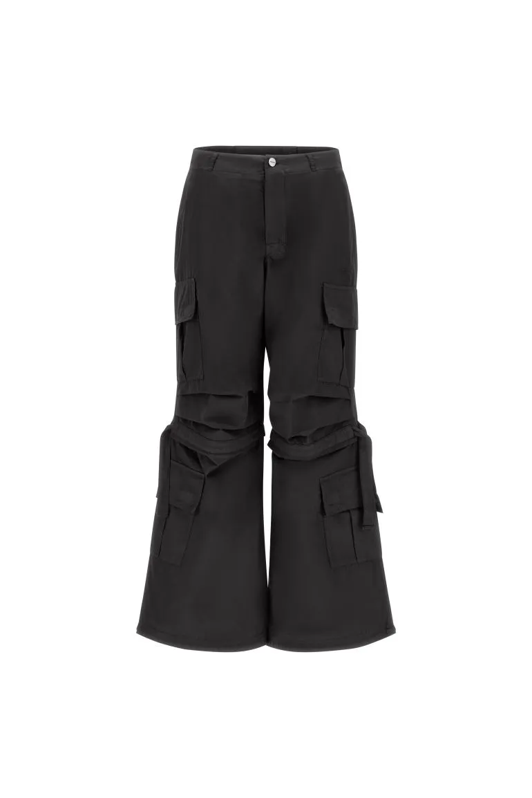 Freddy Cargo trousers with pockets and drawstring BRITNEYF301 NX black 