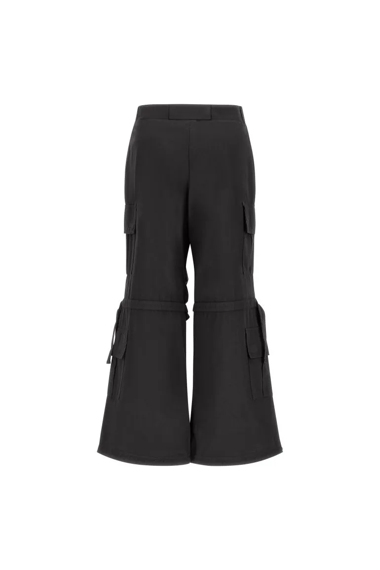 Freddy Cargo trousers with pockets and drawstring BRITNEYF301 NX black 