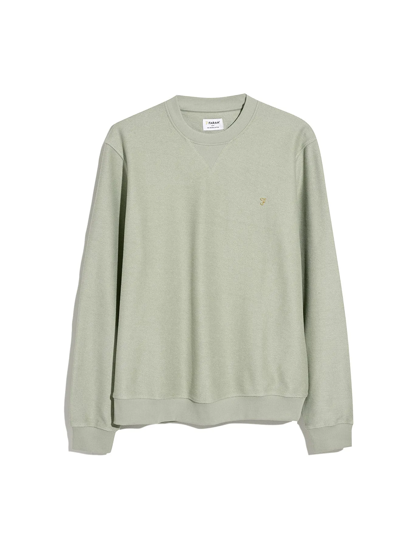 Galli Twill Crew Neck Sweatshirt In Balsam