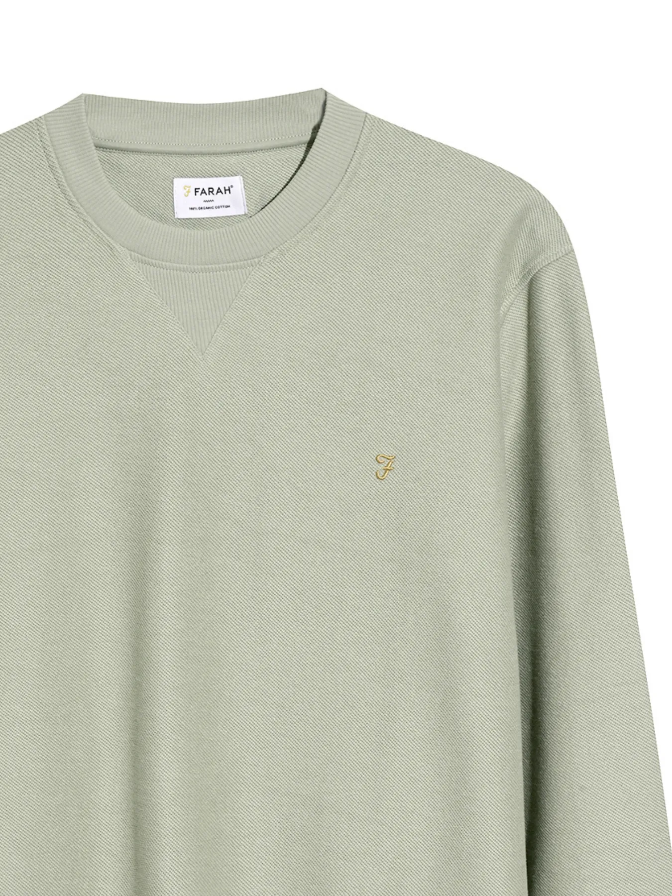 Galli Twill Crew Neck Sweatshirt In Balsam