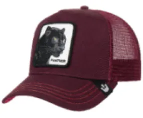 Goorin 'The Panther' Trucker Style Baseball Cap in Maroon