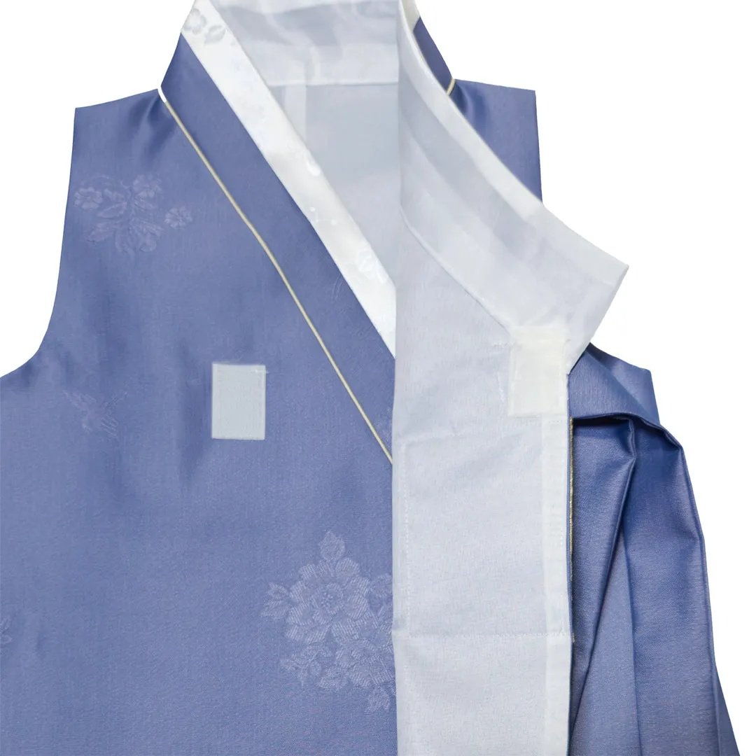 Hanbok Baby Boy 4-piece Set - Noble Man Lavender Blue