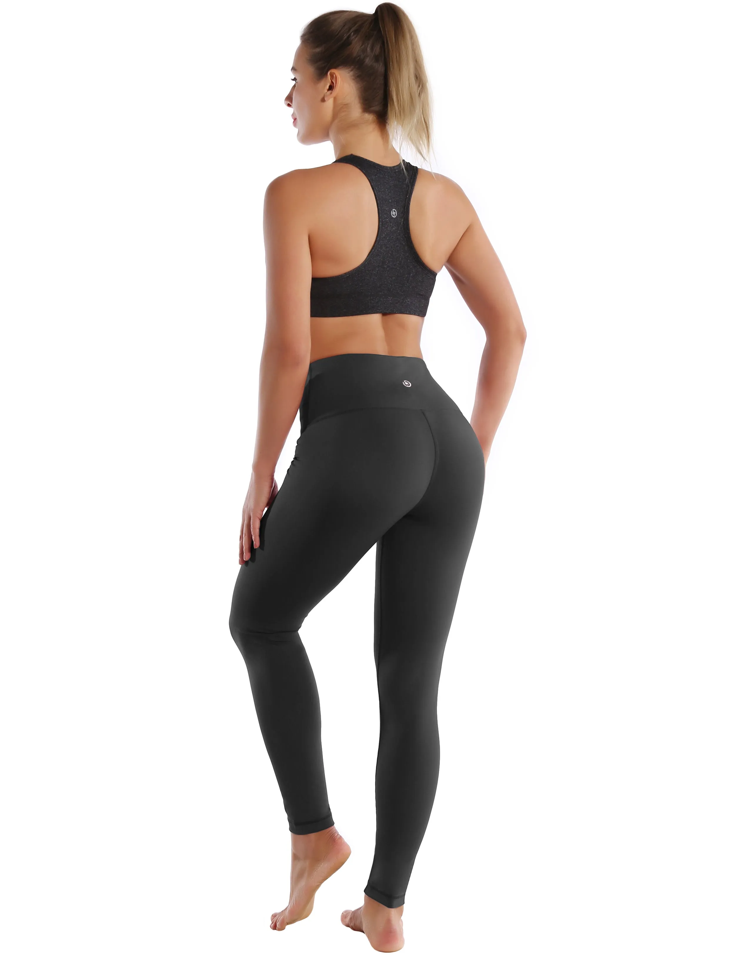 High Waist Yoga Pants shadowcharcoal