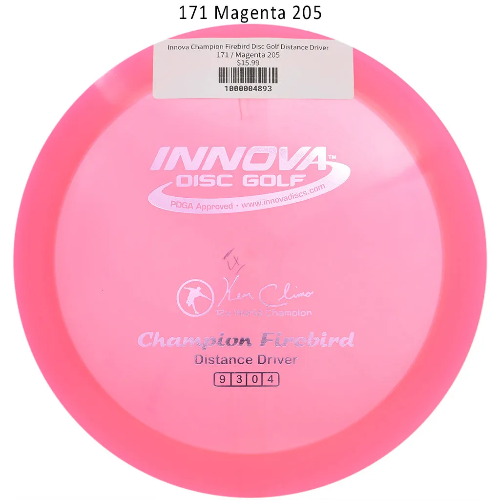 Innova Champion Firebird Disc Golf Distance Driver