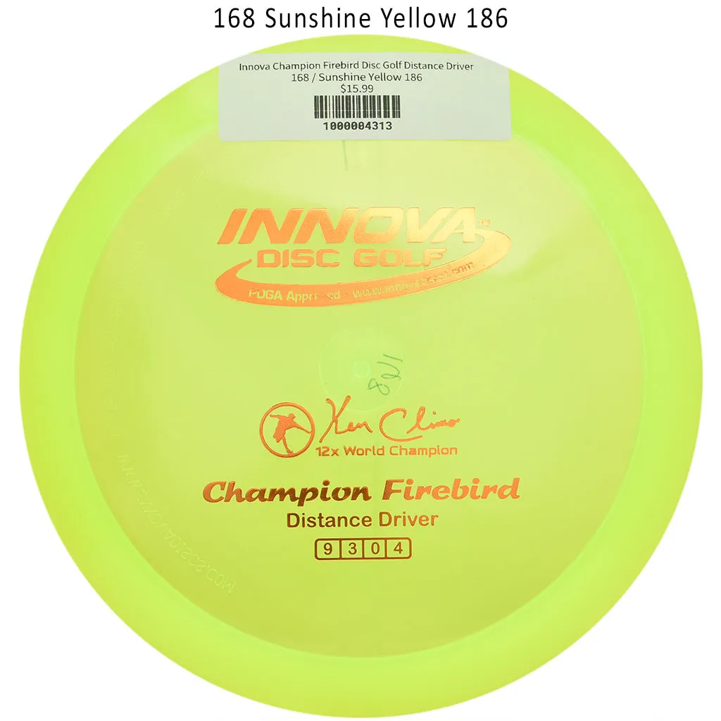 Innova Champion Firebird Disc Golf Distance Driver