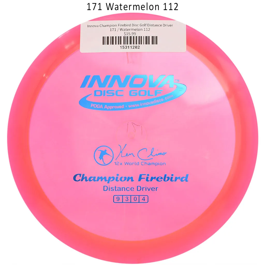 Innova Champion Firebird Disc Golf Distance Driver