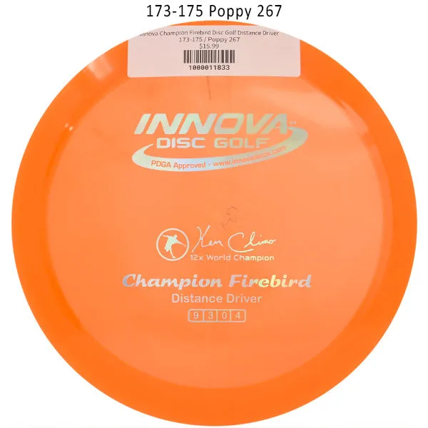 Innova Champion Firebird Disc Golf Distance Driver