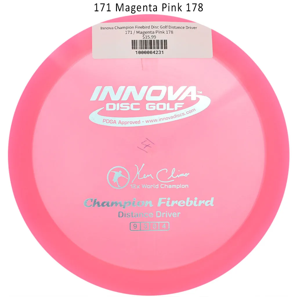 Innova Champion Firebird Disc Golf Distance Driver