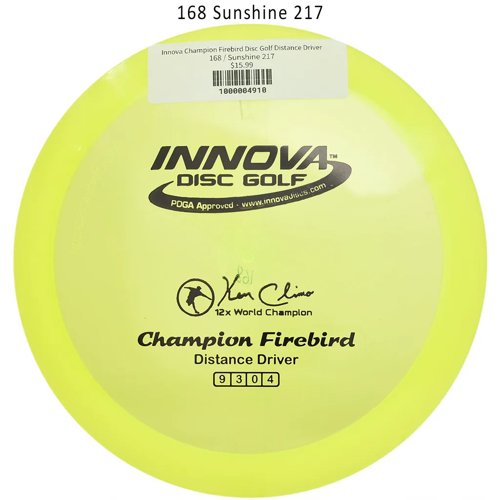 Innova Champion Firebird Disc Golf Distance Driver