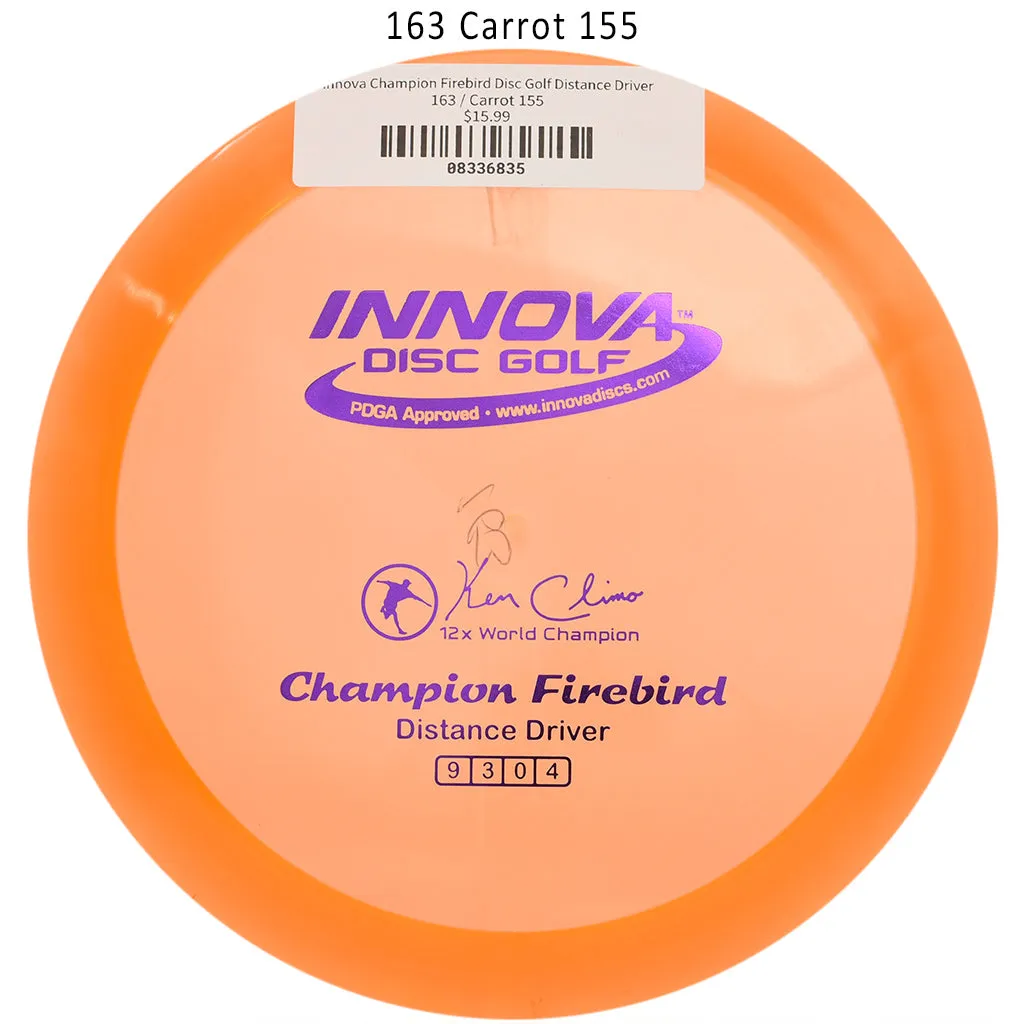 Innova Champion Firebird Disc Golf Distance Driver