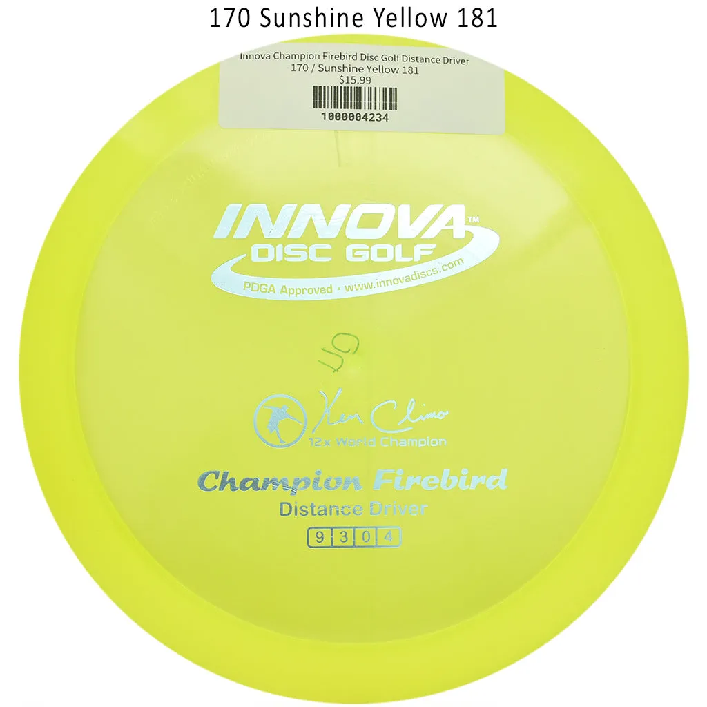 Innova Champion Firebird Disc Golf Distance Driver