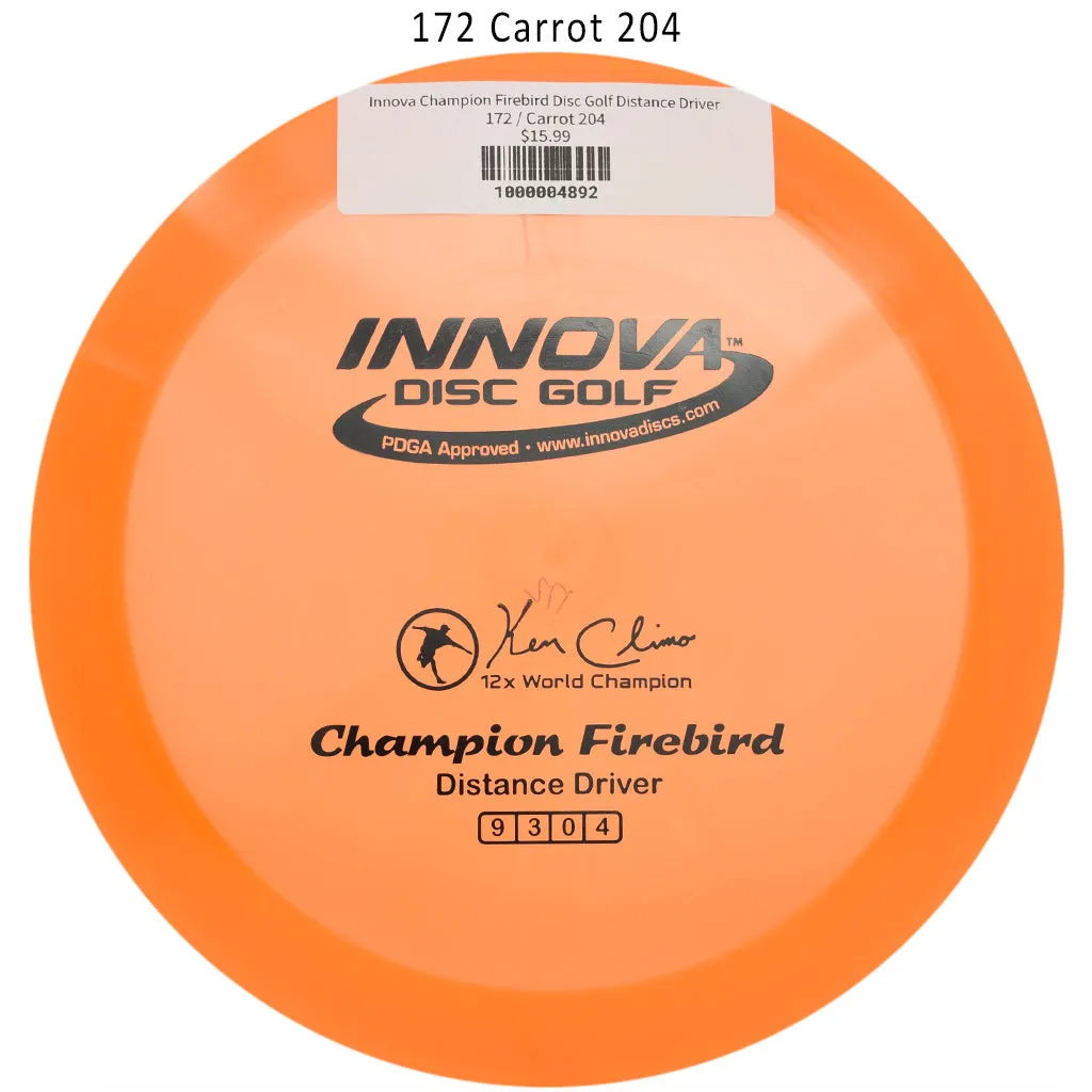 Innova Champion Firebird Disc Golf Distance Driver