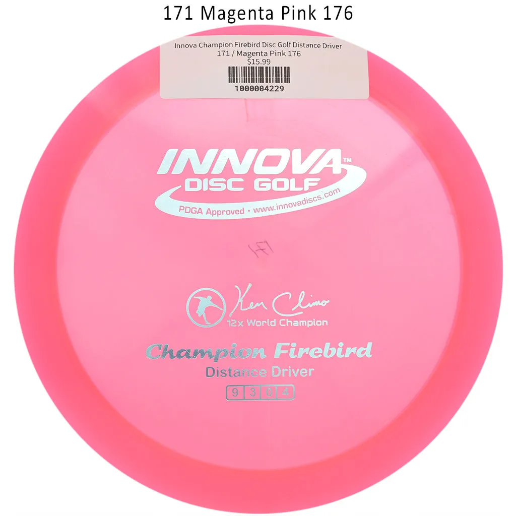 Innova Champion Firebird Disc Golf Distance Driver